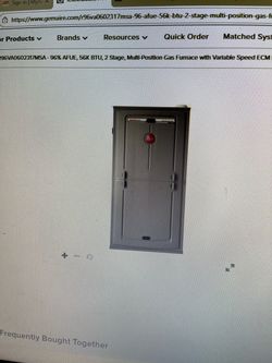 Rheem 96% AFUE 56K BTU 2-Stage Gas Furnace