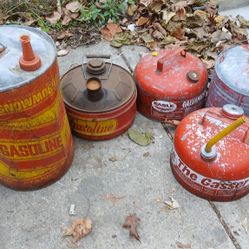 Old Gas Cans