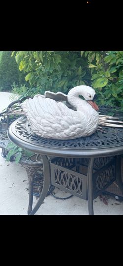 Swan Planter Ceramic