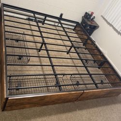Bed Frame With Drawers