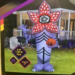 Stranger Things Demogorgan Airblown Inflatable Yard Halloween Decoration 