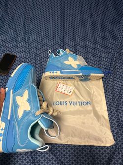 Louis Vuitton Trainer Sneakers Blue