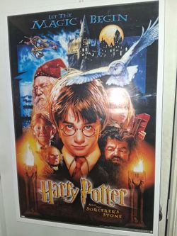 Framed Harry Potter Poster (2001)/Poster de Harry Potter Enmarcado (2001)