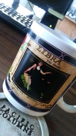 Libra coffee mug