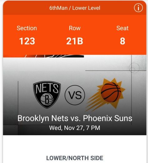 Suns vs Nets