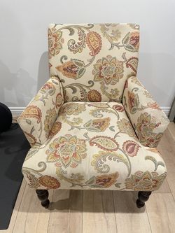 Paisley Arm Chair in Good Shape $60 OBO