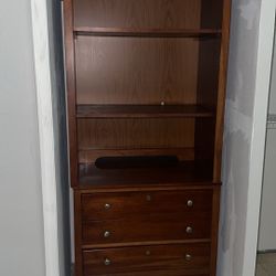 Brown Dresser / shelf 