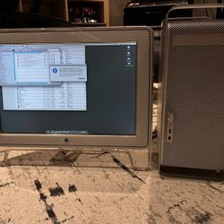For sale G5 Tower With Cinema Display