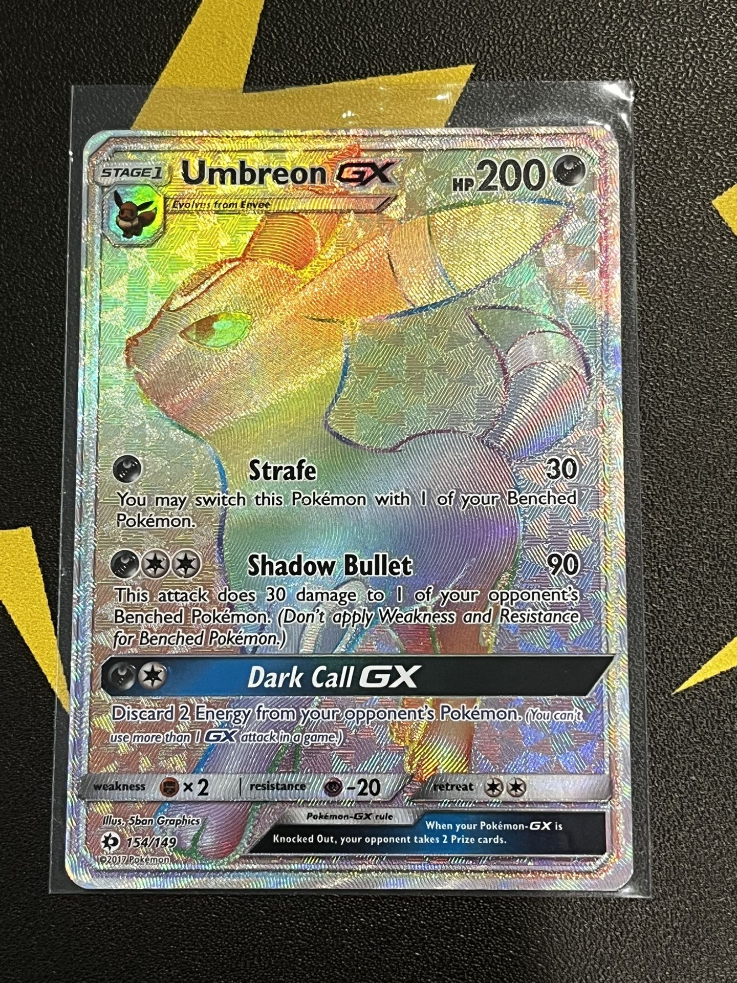 Pokémon Umbreon GX Secret Rare