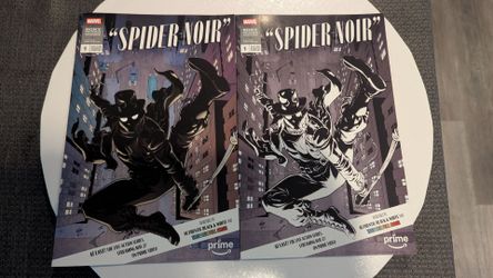 2026 Marvel Prime Sony Spider Noir Comic Book Exclusive