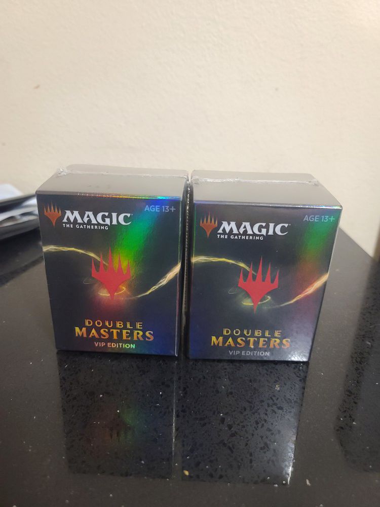 LOT OF 2] Double Masters VIP Edition - MTG - 2 packs/box - In Stock