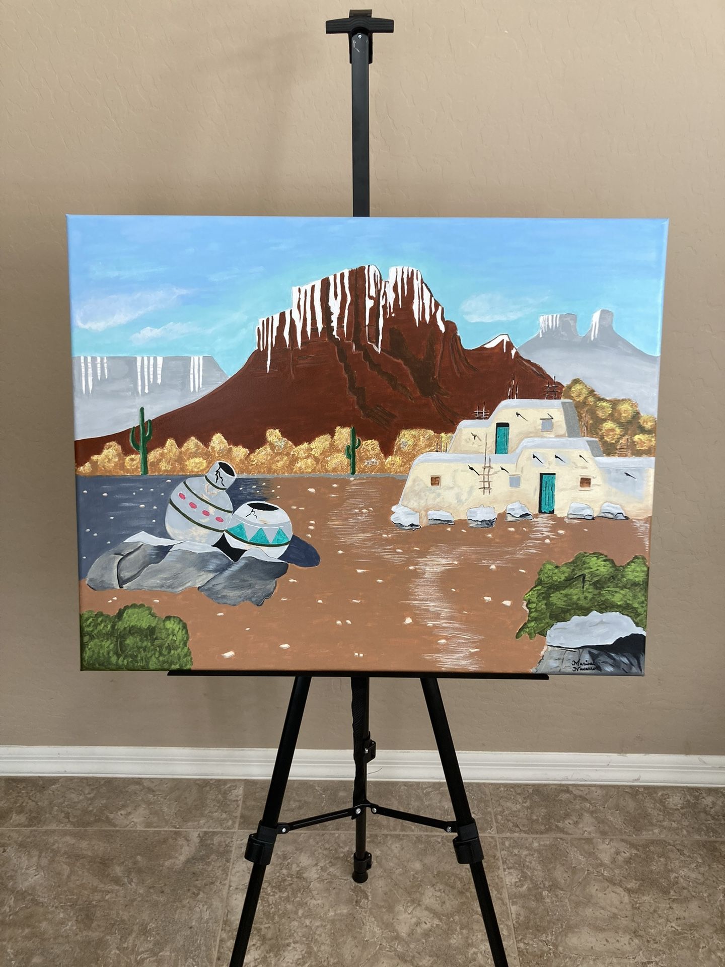 Arizona Original Painting $65,All Products : American Fashion Style Bags On Sale