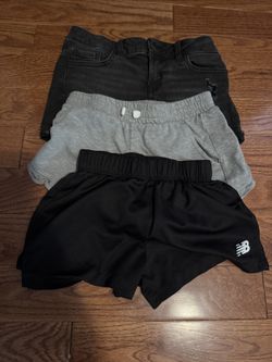 3 Pairs Of Size 8 Girls Shorts