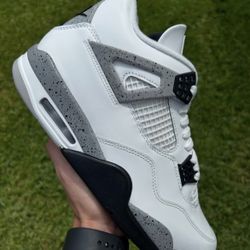 Retro Jordan 4s “White Cement”