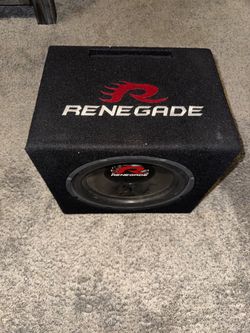 Renegade RXV1200 12" Subwoofer