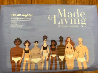 Made for Living Overnight Underwear 20ct