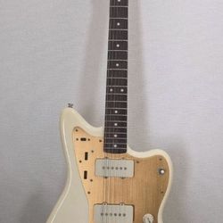 Squier J Mascis Jazzmaster Electric Guitar Vintage White