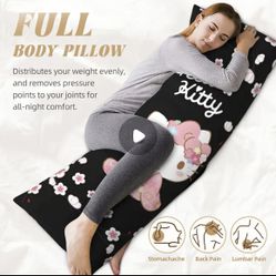HELLO KITTY BODY PILLOW COVERS 