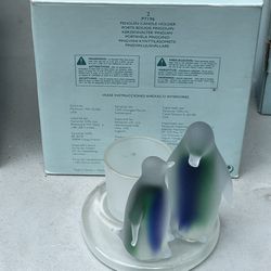 Penguin Candle Holder-Partylite