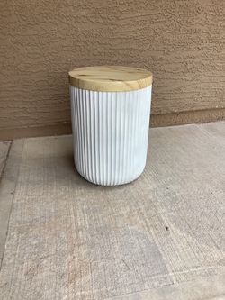 Side table with storage