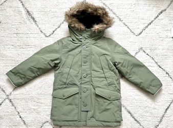 NEW Winter Water-Resistant Down Fill Boys Kids Jacket 6-8 Years Size S