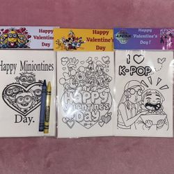 Valentine’s Day Coloring Sheets