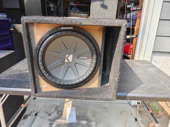 Kicker Comp R in Orion ported box