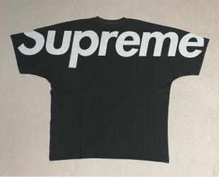 Supreme Logo Split S/S Top (FW23) Black Size Medium