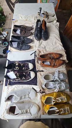 Designer Luxury Used Shoe Lot Size 8.5US