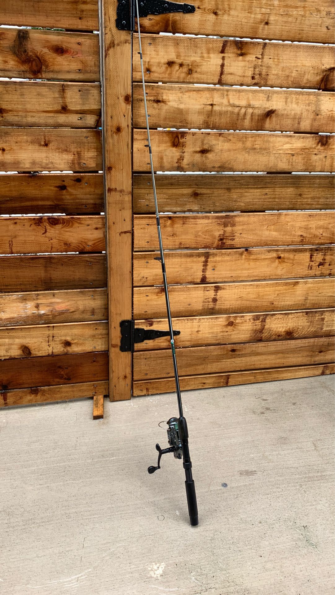 Laker 2 piece fishing rod and reel