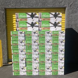 Hunter Ceiling Fans. $179 Each. Compare Home Depot $209 Plus Tax. Brand New In Box. See Photos For Details.