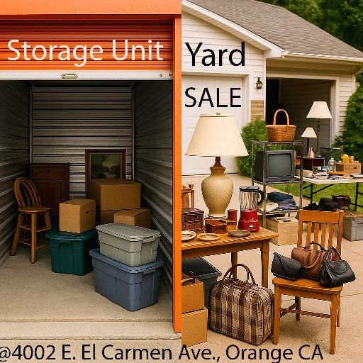 STORAGE UNITs SALE OFF // Electric Appliances, Shoes & Clothes, Furniture Etc 