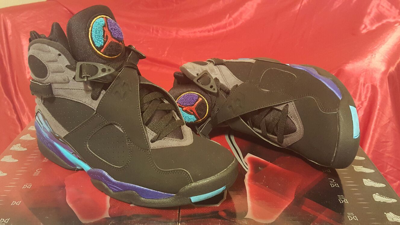 How to clean aqua 8s sale