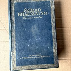 Śrīmad Bhāgavatam – First Canto, Part One (Hindu Scripture, Paperback) 