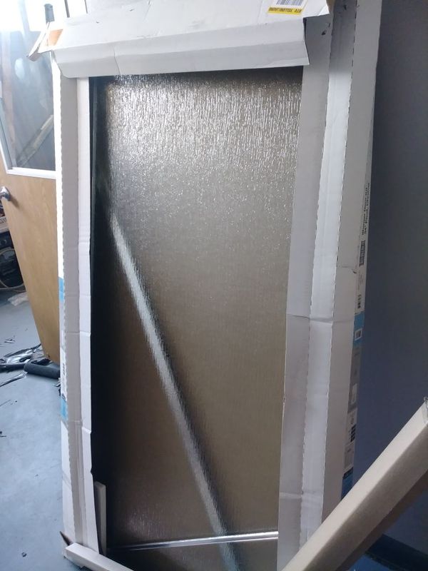 Franklin Brass Framed Sliding Bathtub Door Kit