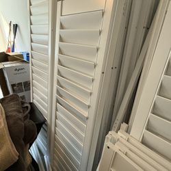 Acadia Living White Composite Shutters 