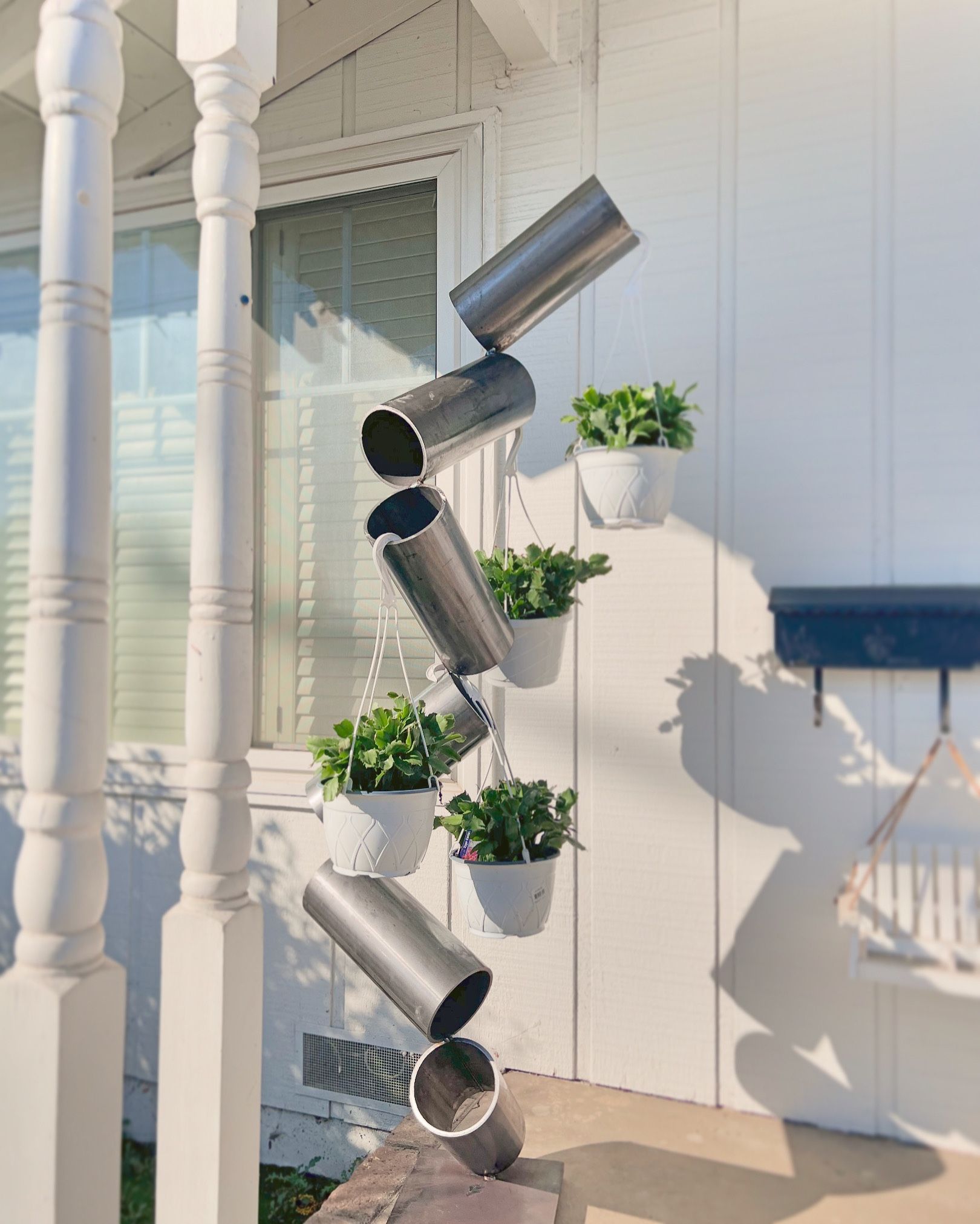 Abstract Art Plant Stand