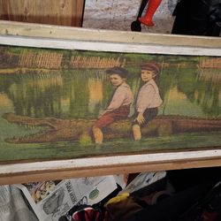 Wood Framed picture