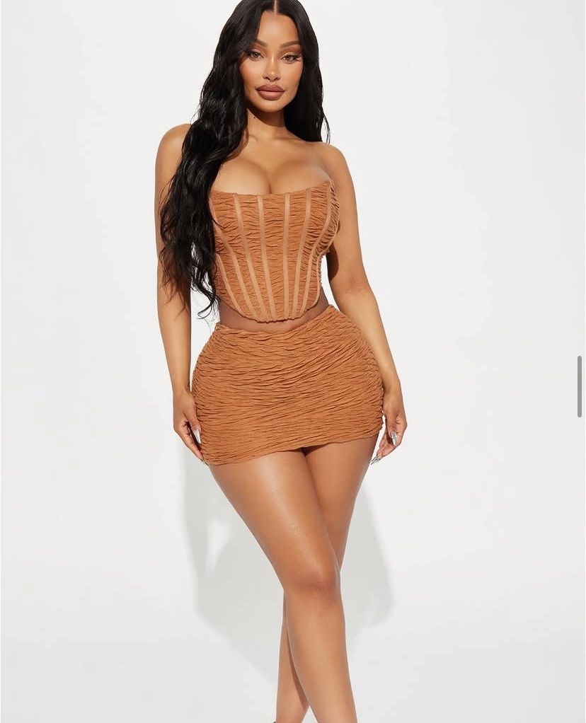 FN corset skirt set