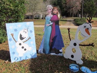 Complete Frozen Elsa Ana Olaf party set