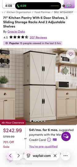 BRAND NEW PANTRY