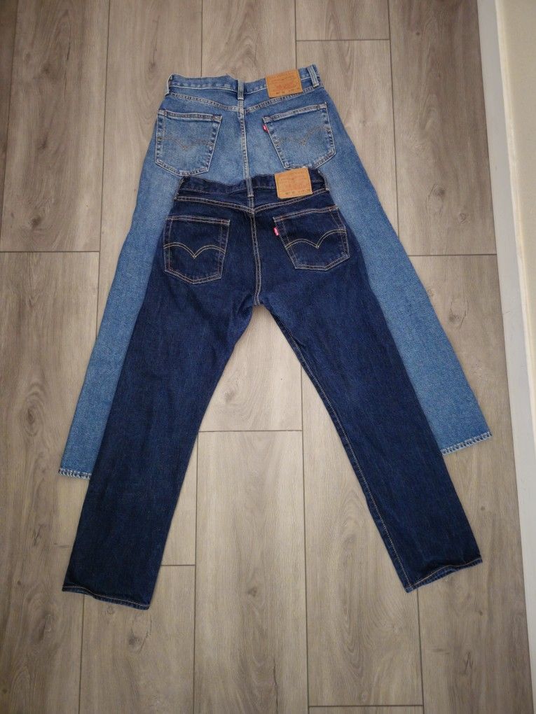 LEVI 501 '93 Size 29X30 $40 For Both