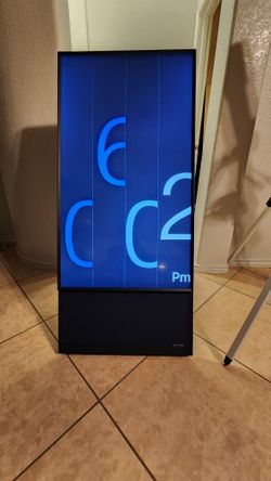 Samsung The Sero 43” 4K Rotating Smart TV on Wheels – Discontinued Model