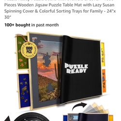 Tabletop Puzzle Board—brand new