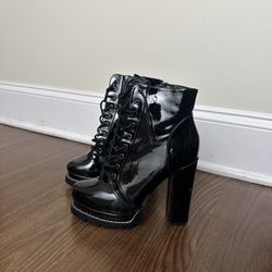 Platform Heel Boots