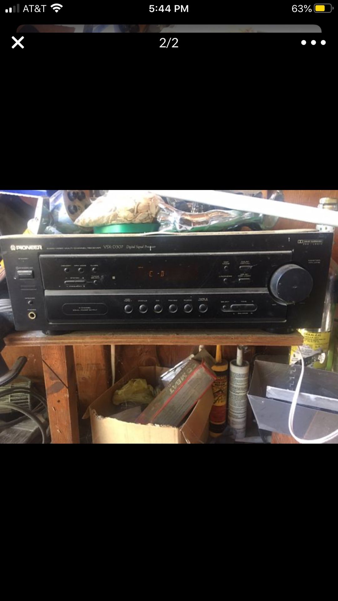 Pioneer receiver