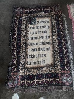 John 3:16 Christian Tapestry Wall Hanging – Chow Craft USA