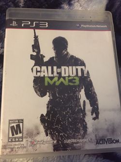 Call Of Duty Modern Warfare 3 (Mw3) FOR PS3