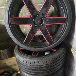 Rims With Tires For Sale 24”
