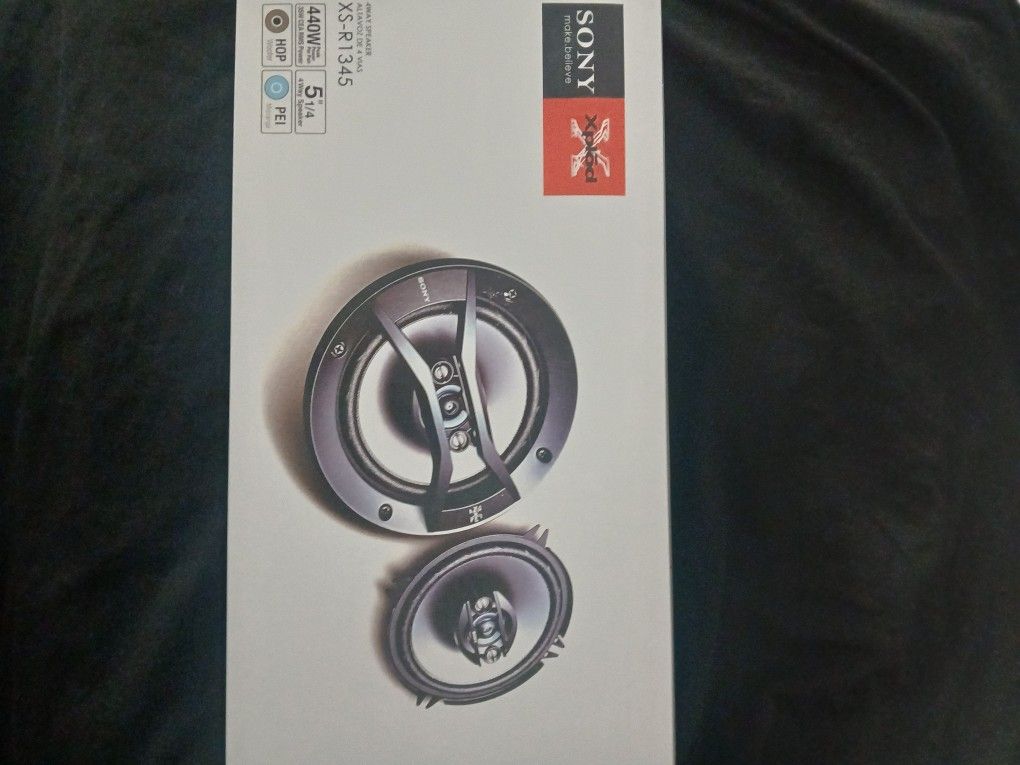 Sony Explod 5"1/4 Speakers Brand New In The Box 